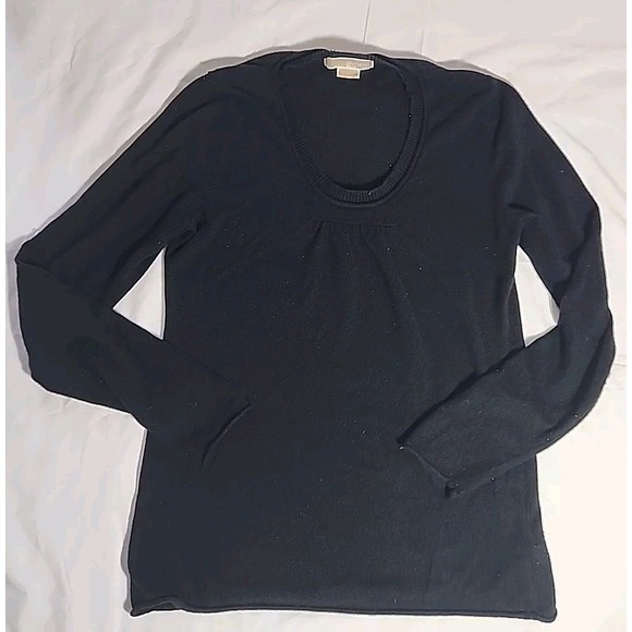 Michael Kors Black Long Sleeve Knit Sweater S - Picture 1 of 6